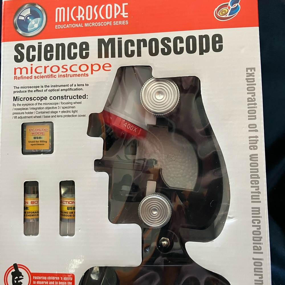 Educational Science Toy - Red and Black